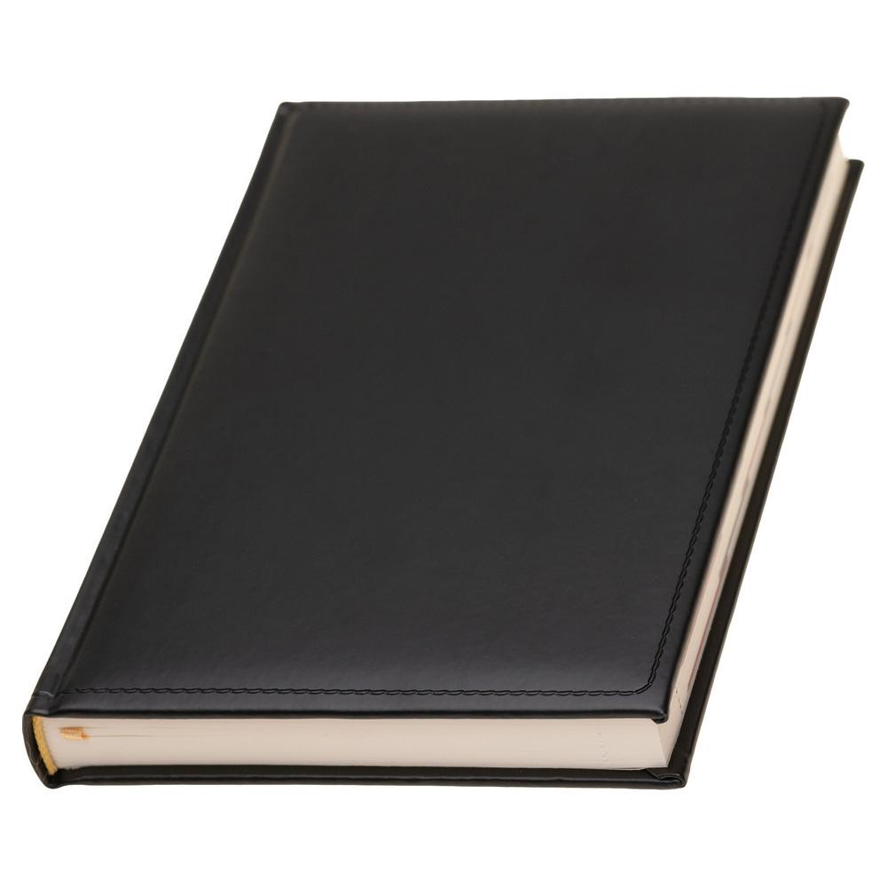 Щоденник датований на 2026 рік Прінт формат А5 чорний брендування від 20 штук, фото 1