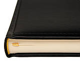 Щоденник датований на 2026 рік Прінт формат А5 чорний брендування від 20 штук, фото 2