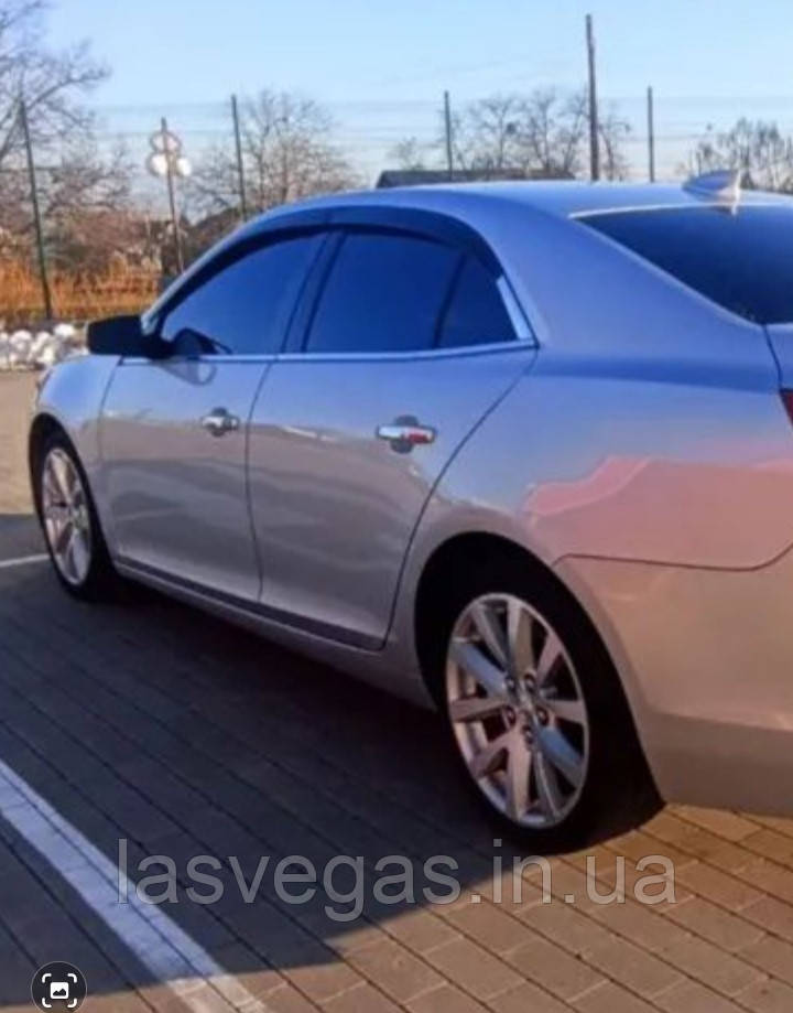Вітровики, дефлектори вікон Chevrolet Malibu 2011-2015 (Autoclover/Корея), фото 1