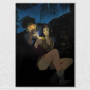 Плакат А4  Аніме Cowboy Bebop / Ковбой Бібоп 002