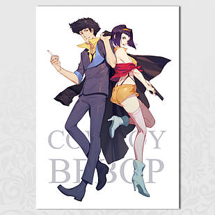 Плакат А3  Аніме Cowboy Bebop / Ковбой Бібоп 004