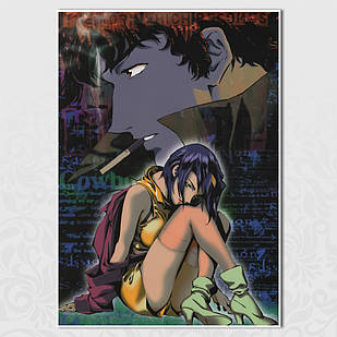 Плакат А3  Аніме Cowboy Bebop / Ковбой Бібоп 008