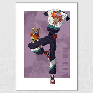 Плакат А3  Аніме Cowboy Bebop / Ковбой Бібоп 009