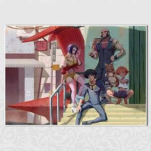 Плакат А3  Аніме Cowboy Bebop / Ковбой Бібоп 013