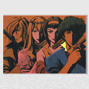 Плакат А3  Аніме Cowboy Bebop / Ковбой Бібоп 017