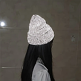 Шапка світловідбиваюча на флісі 50-56, фото 5