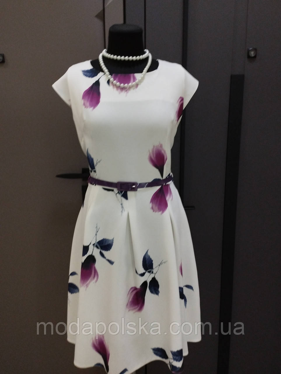 Молодіжна коротка сукня " Магнолія"., фото 1
