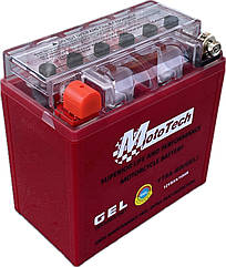 Акумулятор для мото скутера АКБ 12В 9А/год Mototech АКБ YT9A-BS (ВИСОКИЙ)