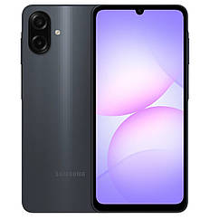 Смартфон Samsung Galaxy A07 SM-A075 4/128GB Чорний (SM-A075FZKGSEK) з 50 Мп камерою та 6.7" дисплеєм