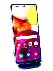 Смартфон Samsung Galaxy A71, 6/128 GB, синій, б/в
