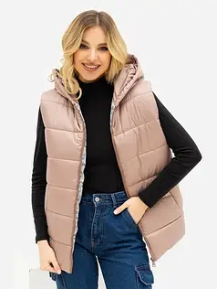 Жіночі теплі жилети