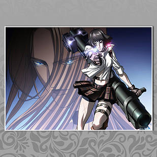 Плакат A4  Аніме Devil May Cry 001