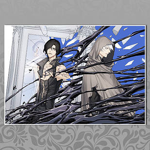 Плакат аніме Диявол теж плаче А3 | Devil May Cry 010