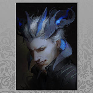 Плакат аніме Диявол теж плаче А3 | Devil May Cry 019