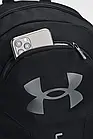 Рюкзак Under Armour Hustle Lite Backpack чорний водонепроникний 26,5 л 1364180-002, фото 8