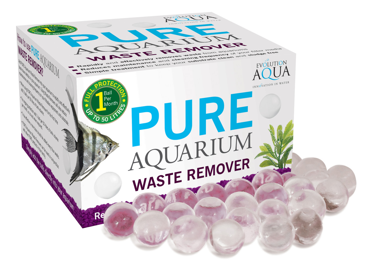 Бактеріальний засіб Evolution Aqua Pure Aquarium Waste Remover для очищення мулу в акваріумі, фото 1