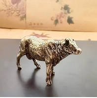 Статуетка Корова бронзова мініатюра