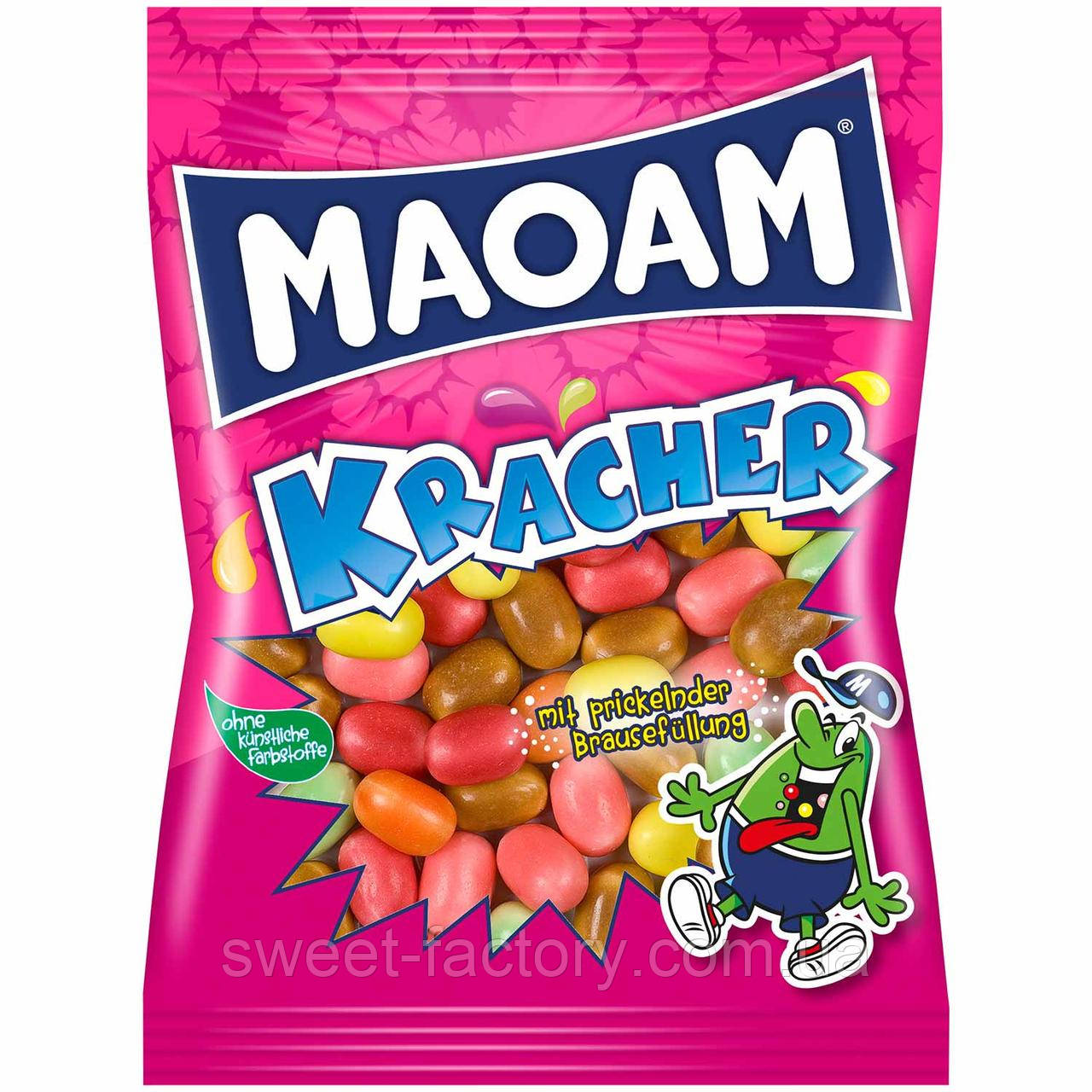 Жувальні цукерки Maoam Kracher 200g, фото 1