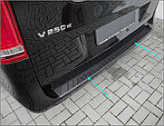 Захисна накладка на задній бампер для Mercedes-Benz Vito / V-Class W447 2014+ /пластик/