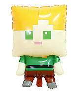 Фольгована куля "Майнкрафт / Алекс" 63x42 см (Китай) в УП