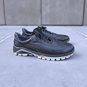 Детские ортопедические подростковые кроссовки на липучках с супинатором чорного кольору 40 р