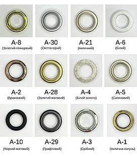 Люверси(кільця для труби) категорія "А"