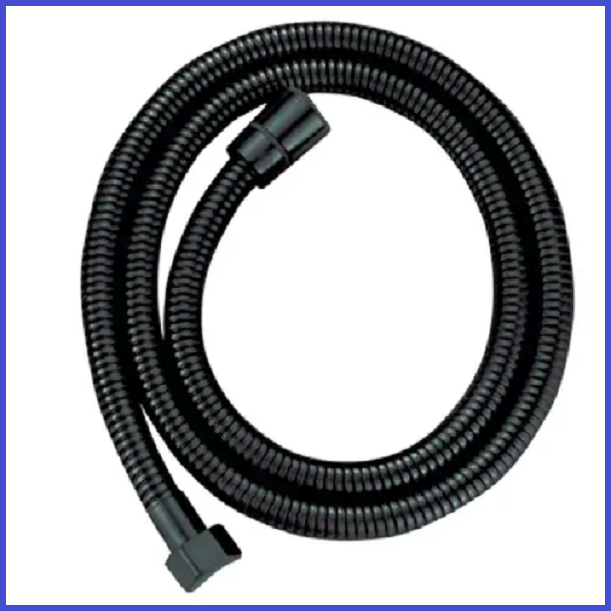 Шланг для душу чорний металевий 1,5 м 150 см Champion SUS-150 cm Black (CH0305), фото 1
