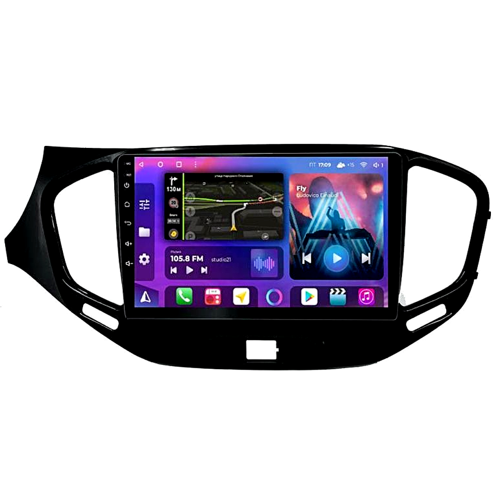 Штатна магнітола андроїд Lada Vesta 2015-19, Автомагінтола 2дин 4 ядра 2/32, штатний головний пристрій ладу, фото 1