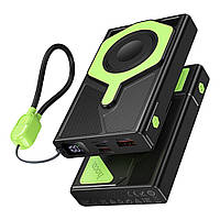 Універсальна Мобільна Батарея Power Bank Hoco DB83 22.5W+PD20W magnetic, with watch charging, cable 10000mAh