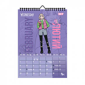 Календар-планер настінний A-3 Yes 270271 Wednesday 2026р., фото 3