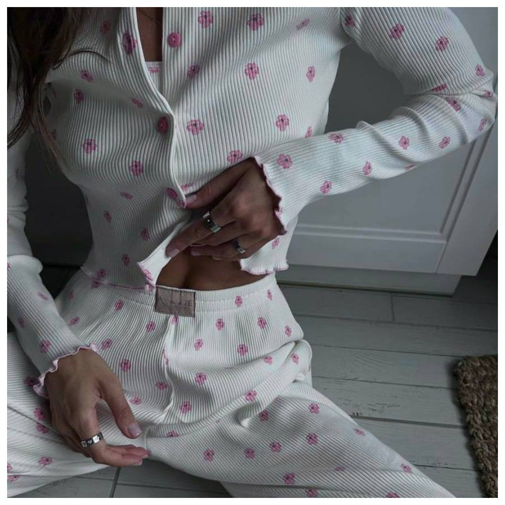 Жіноча піжама двійка, домашній костюм