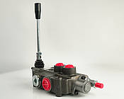 Гідророзподілювач Z80-1A1-GKZ1 ручний із пружинним поверненням, 1 секція, Pmax 250 Бар, Q 80 л/хв, Badestnost