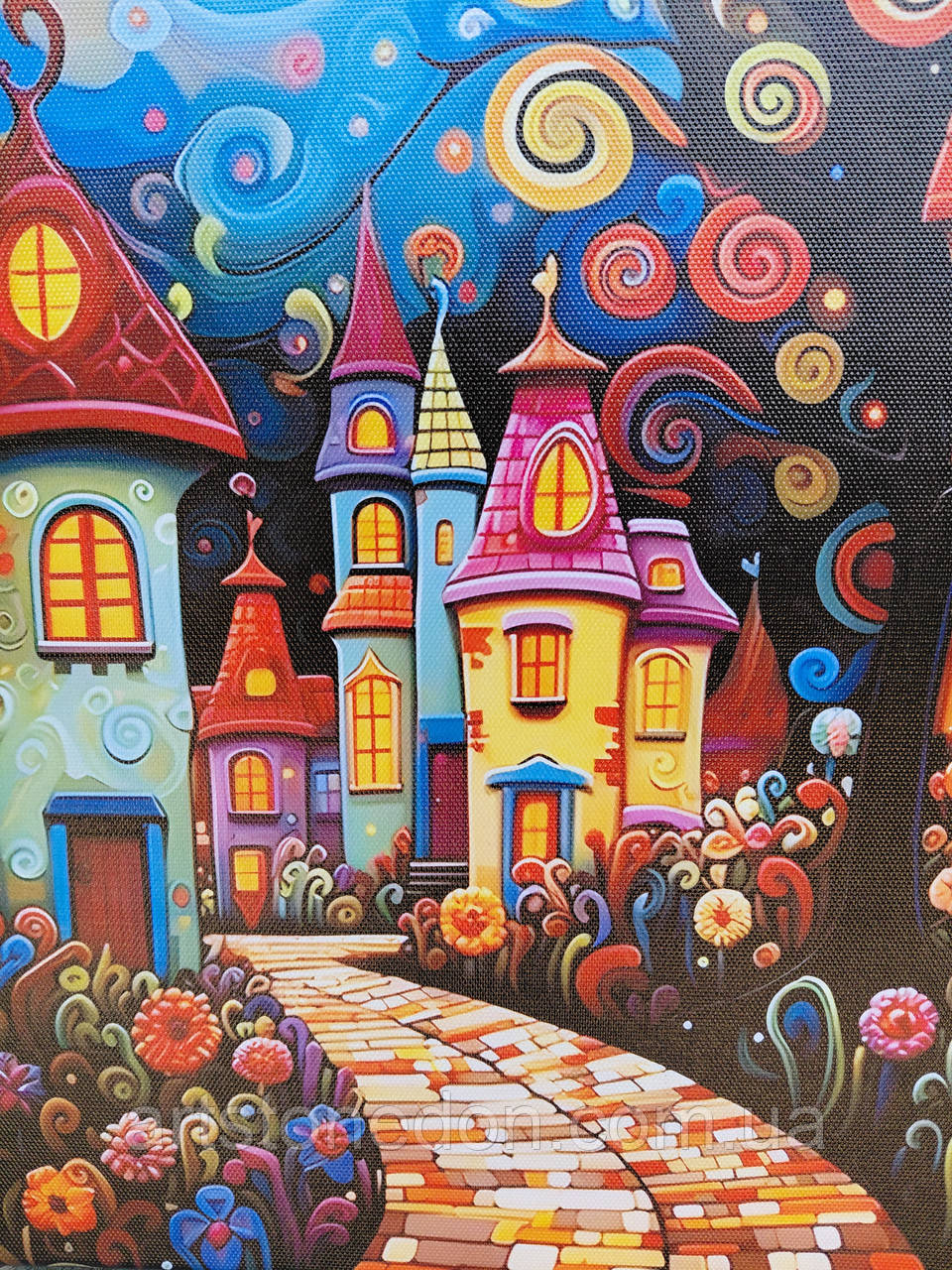 Картина а дитячу кімнату Місто мрій, фото 1