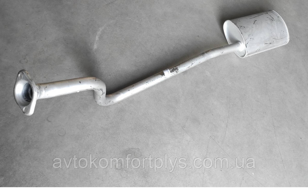 Приймальна труба з резонатором Сітроен Джампі 1.9 дизель 2001 - 2007 рр / звичайна сталь, фото 1