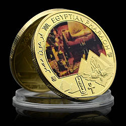 Пам'ятна сувенірна монета Анубіс бог Єгипту із серіїгарди Єгипту