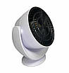 Портативний настільний тепловентилятор, потужний компактний нагрівач-дуйка 2200 Вт Білий 209283, фото 2