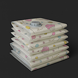 Вакуумні пакети, вакуумні пакети для одягу, вакуумні пакети для зберігання речей Hechpro 5м (590), фото 9