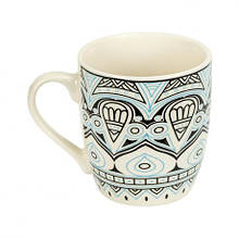 Чашка фаянс з бірюзовими мотивами 200мл 6895-110 MZOPT