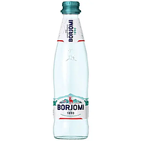 Вода мінеральна Borjomi лікувально-столова сильногазована скло 0.33 л/12шт