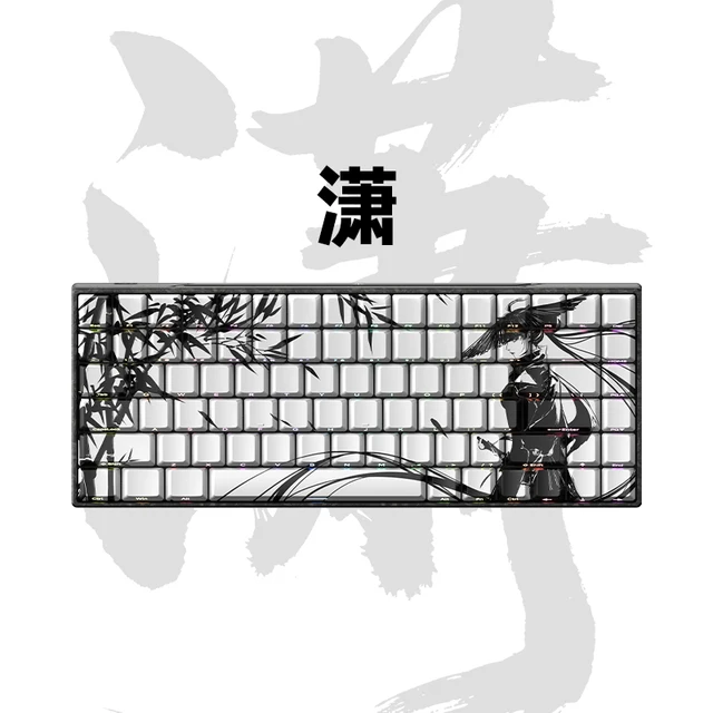 Ігрова клавіатура WLMouse YING75 — 75% компакт, Forged Carbon Fiber, Gateron Nightfall, 8K Гц, RGB, фото 1