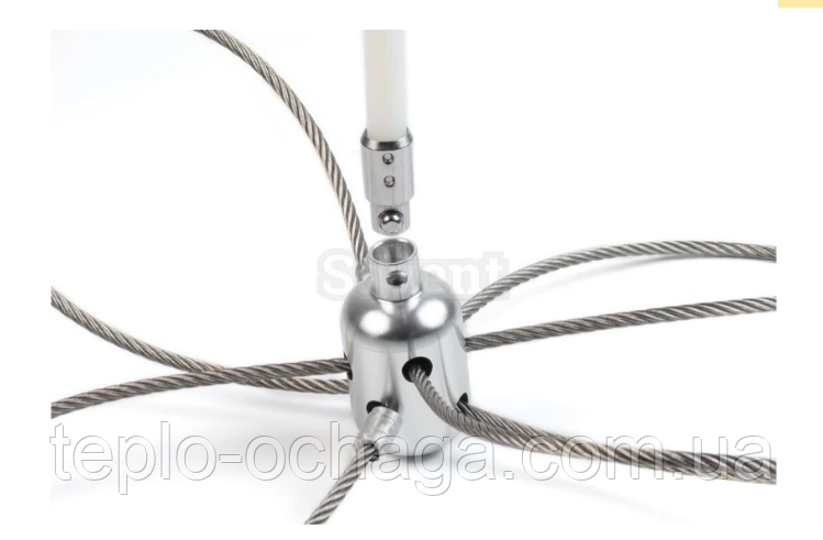 Щітка алюмінієва з тросами до набору Savent TURBO 370 мм