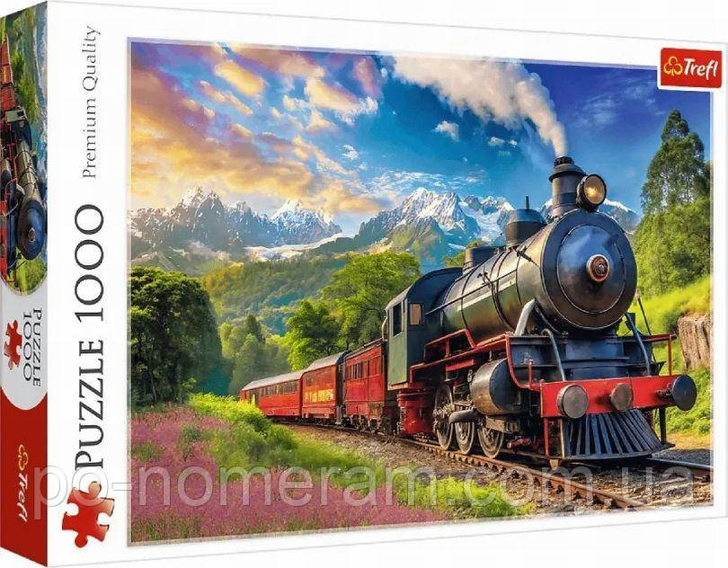 Пазли для дорослих Trefl Подорож поїздом 1000 елементів, фото 1