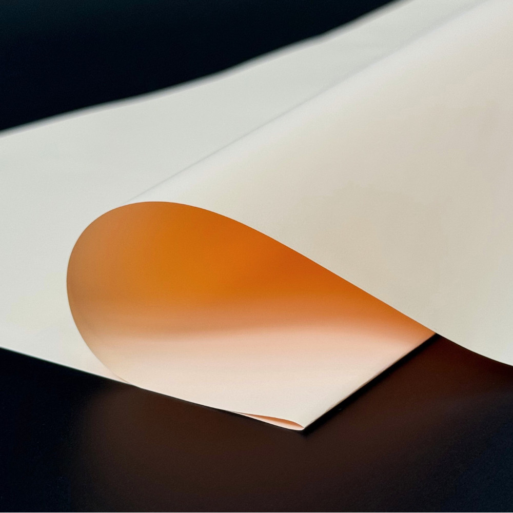 Флористична калька плівка для упаковки квітів, матова щільна, 56х56 см, світло-персиковий 17 (20 листів), фото 1