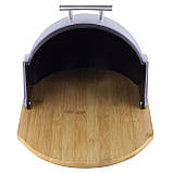 Хлібниця Kamille бамбук, пластик 38х26, 5х22 см, фото 2