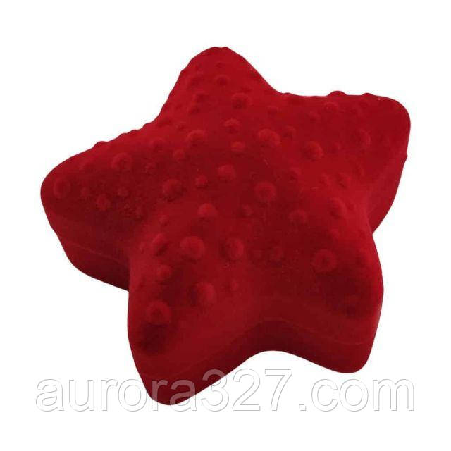 Футляр для кільця Морська зірка червоний, фото 1