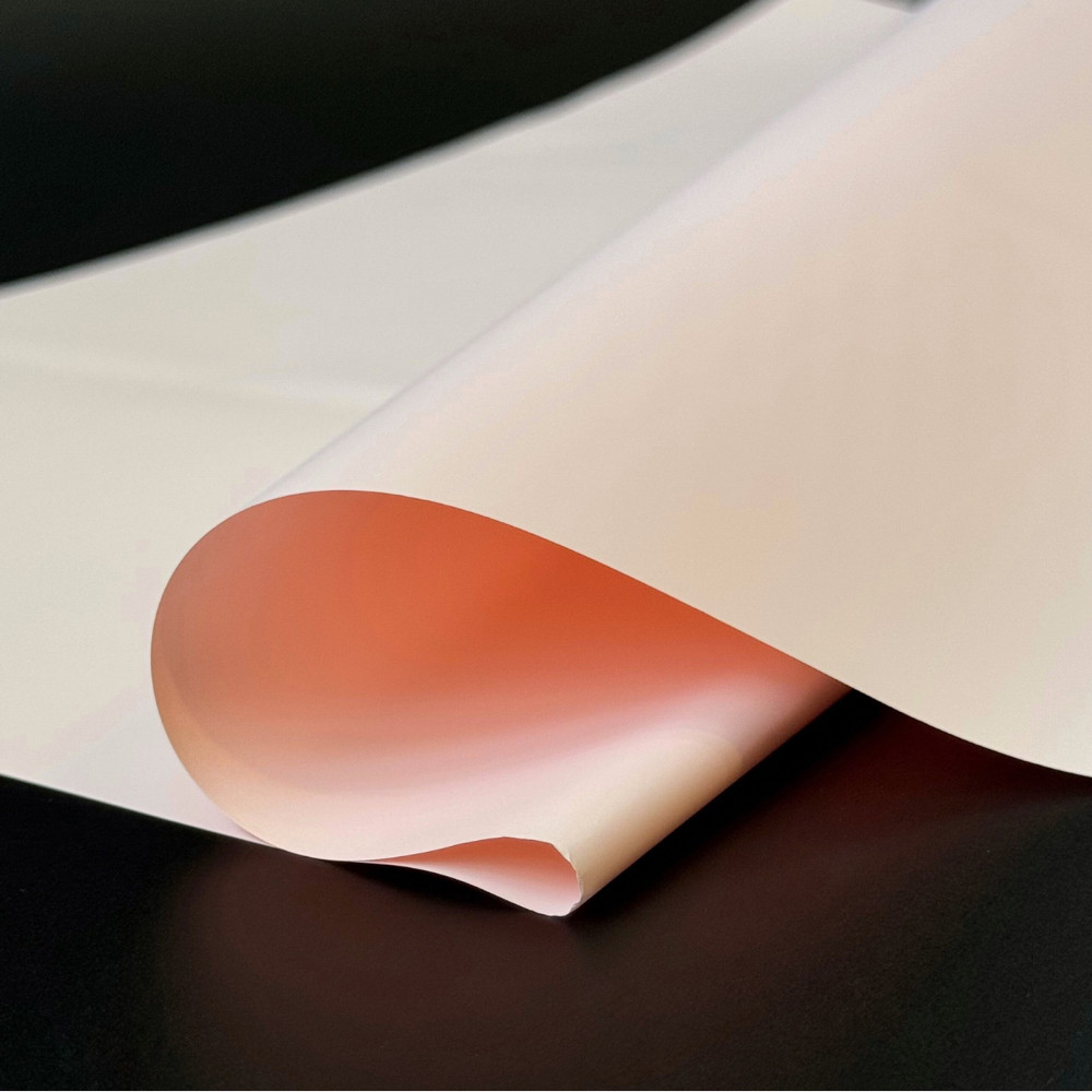 Флористична калька плівка для упаковки квітів, матова щільна, 56х56 см, кришталева троянда 5 (20 листів), фото 1