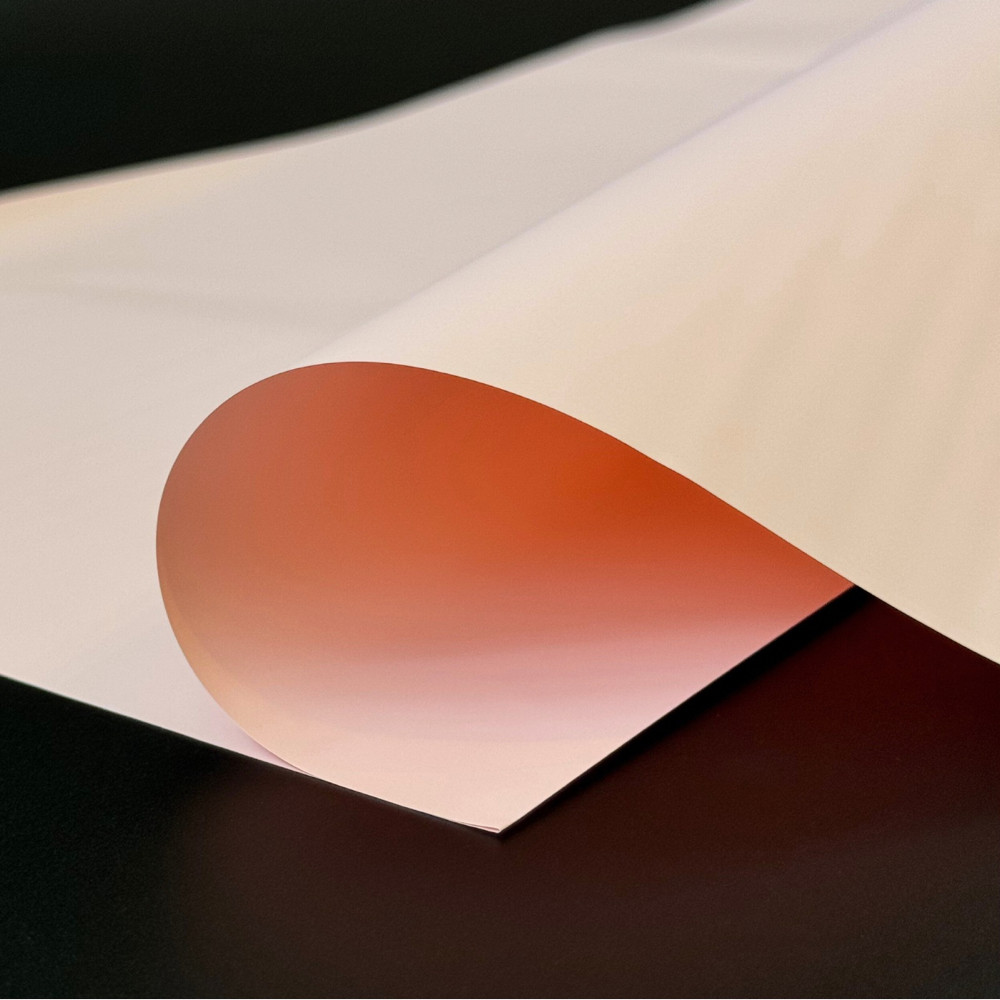 Флористична калька плівка для упаковки квітів, матова щільна, 56х56 см, англійський рожевий 4 (20 листів), фото 1