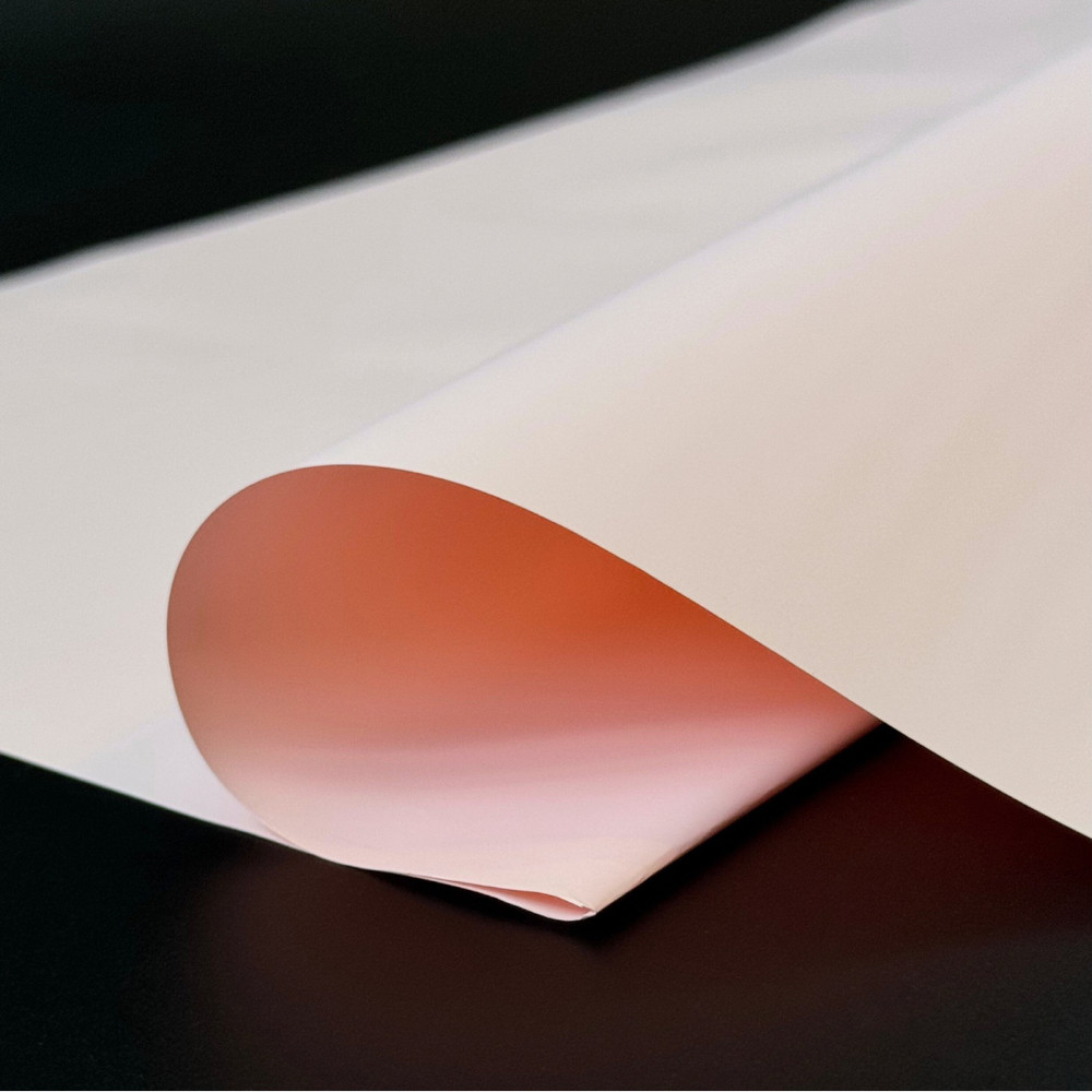 Флористична калька плівка для упаковки квітів, матова щільна, 56х56 см, рожева павутина 6 (20 листів), фото 1