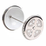 Френч-прес 800 мл Kamille скло, нержавіюча сталь, фото 3