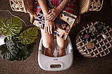 Складна гідромасажна ванночка для ніг Camry CR2174 з підігрівом води бульбашковим і вібраційним масажем, фото 8